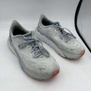 Hoka One One Shoes‎ Womans Size 9 B Arahi 6 Running Sneakers Gray Silver 1123195